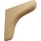 Ekena Millwork 1 3/4"W x 7 1/2"D x 7 1/2"H Eaton Wood Bracket, Cherry BKTW02X08X08EACH - alternate 1